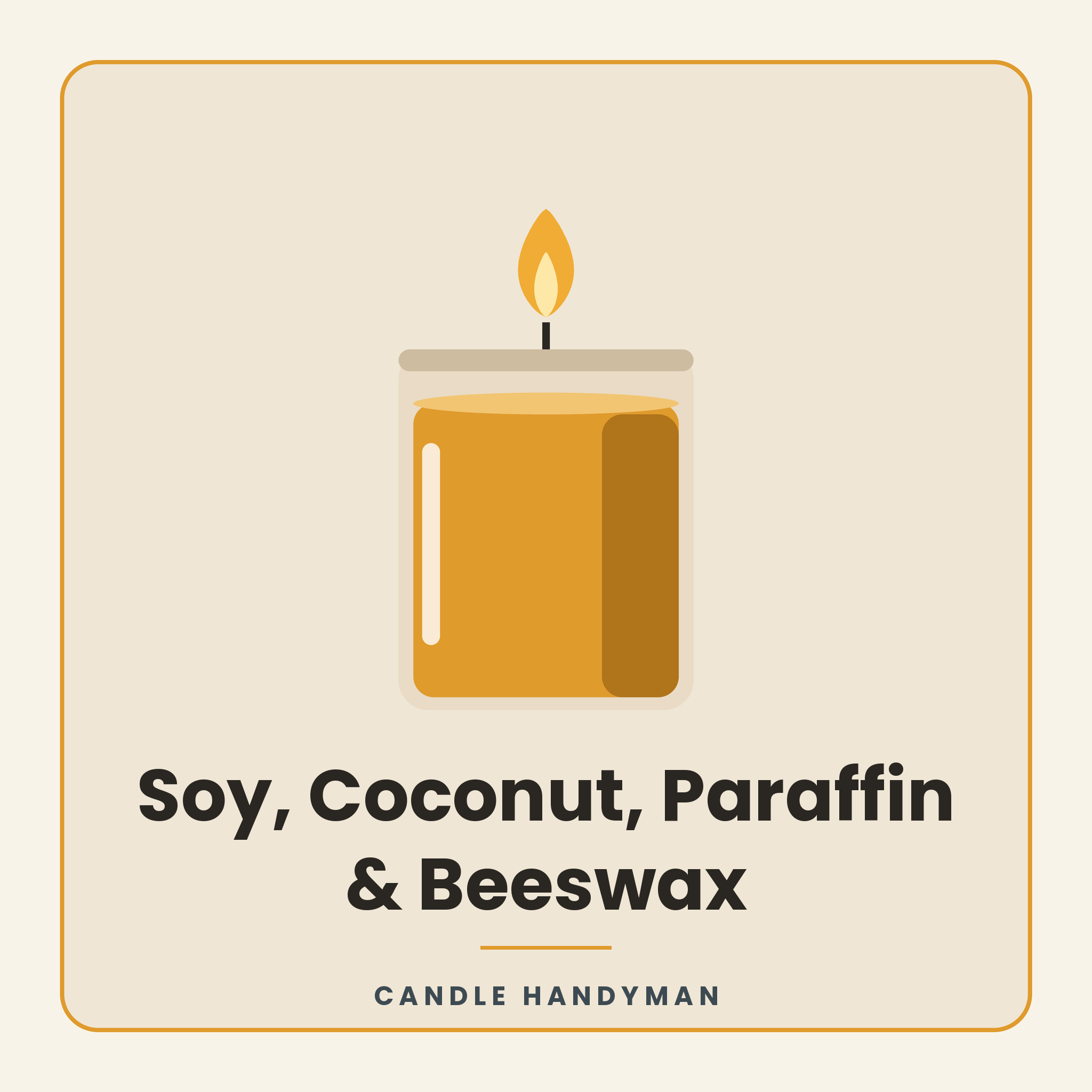 Soy, Coconut, Paraffin & Beeswax